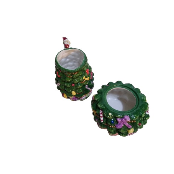 Spode Christmas Tree Cream and Sugar Set - Picture 9 of 12